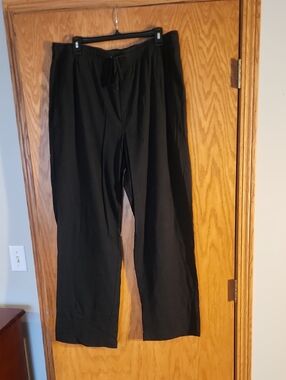 croft & barrow Black Men's Drawstring Lounge Pants Size Xl Tall